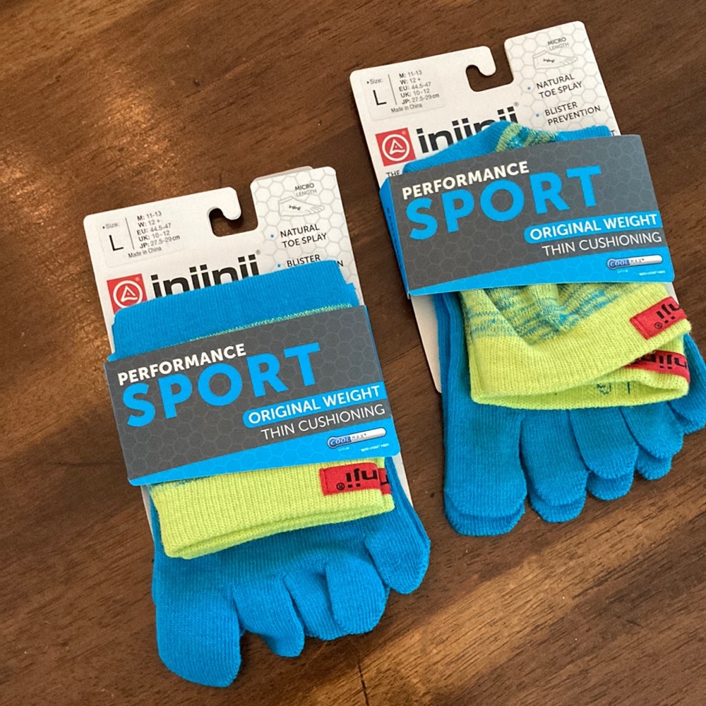 Injinji Sport Original Weight Micro Crew Sock